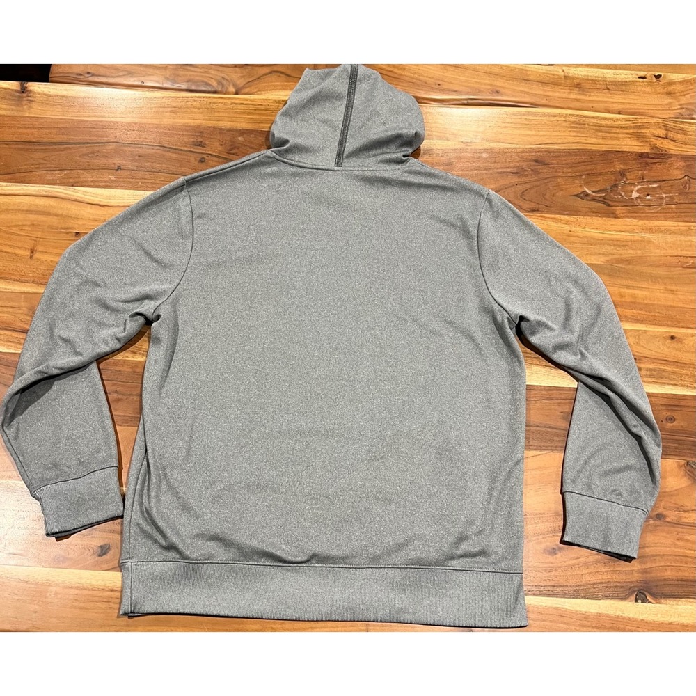 NFL Team Apparel Kansas City Chiefs Hoodie Mens Large Gray Fleece Lined RN126673 - Picture 7 of 11